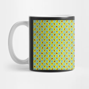 Nine of Swords Pattern - Tarot inspired Mug